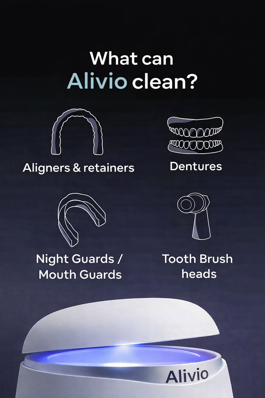 Alivio Ultrasonic Dental Cleaning Pod